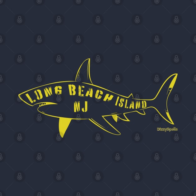 Long Beach Island - The Shark! by DizzySpells Designs