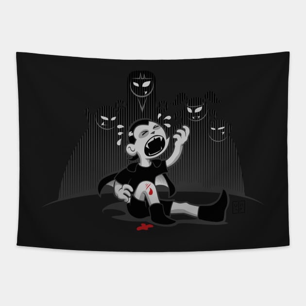 Dracula Child Trauma Tapestry by BITICOL