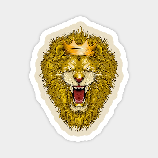 lion king Magnet by iqbalgarint