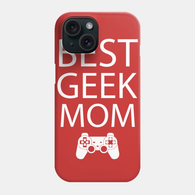 Best geek mom Phone Case by aleatory21