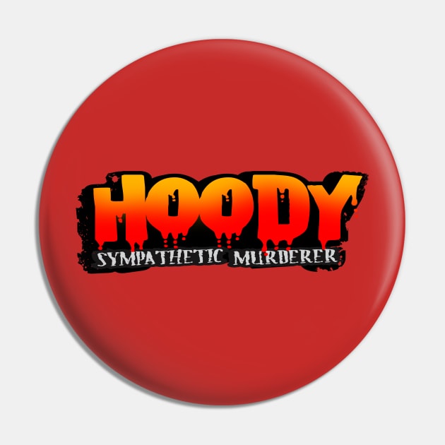 Hoody Title Logo (red yellow gradient) Pin by TeamAnomalous1