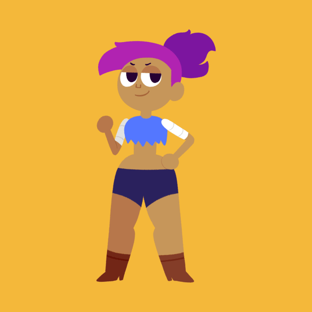 OK KO - Enid by 8bitmonkey