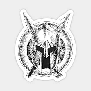 spartan helmet Magnet