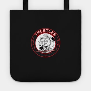 SURFING TRESTLES BEACH SOUTHERN CALIFORNIA Tote