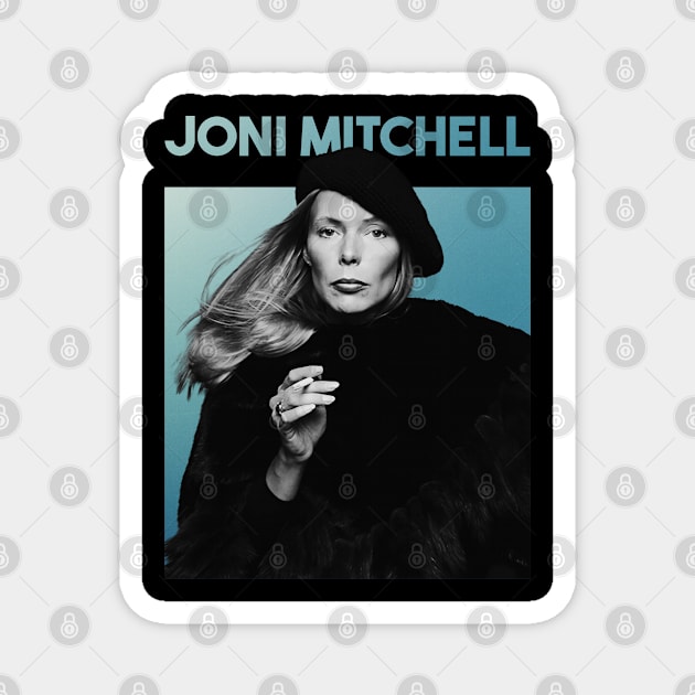 Joni Mitchell Magnet by instri