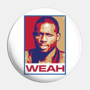 Weah - LIBERIA Pin