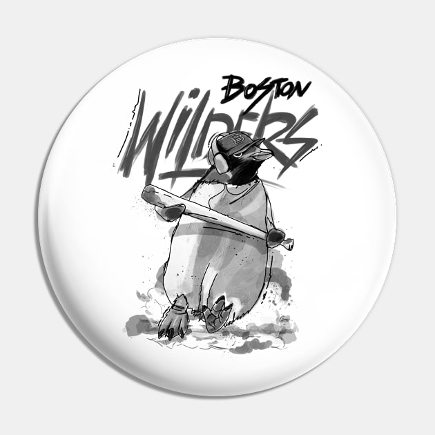 Boston Wilders BW Pin by GLORIADEWATA