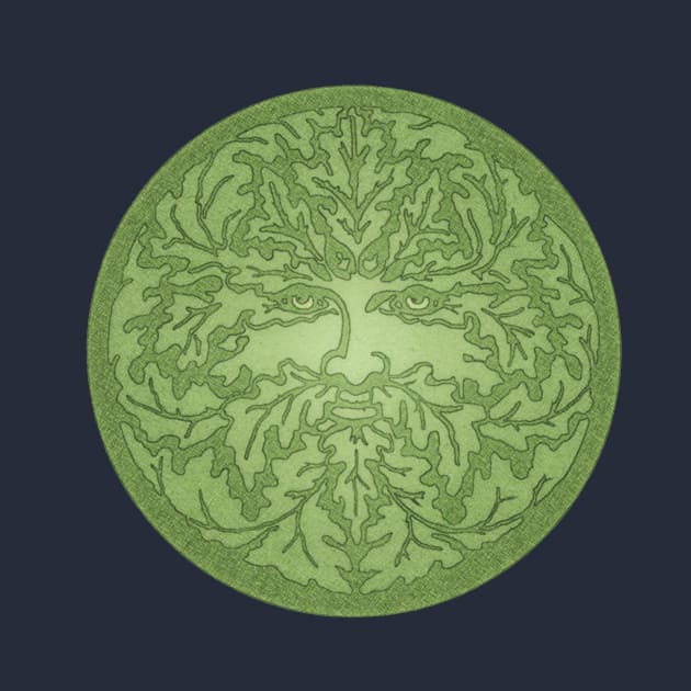 Greenman Of The Forest by LittleBunnySunshine