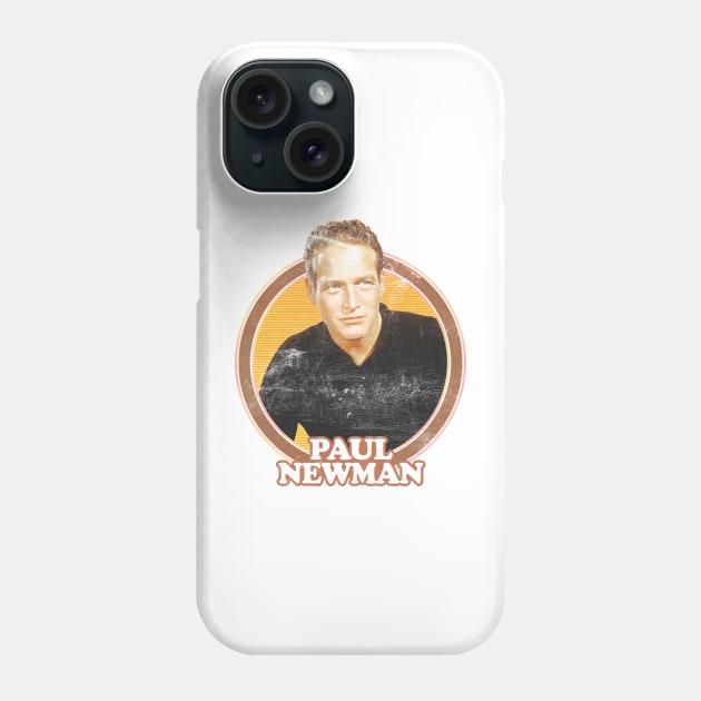 Paul Newman / Retro Aesthetic Fan Art Design Phone Case by DankFutura