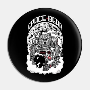 Space Bear Pin