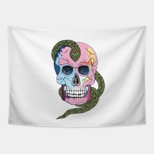 Cobra Skull Tapestry