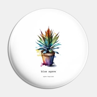 Blue Agave, Mexican Plant Pin