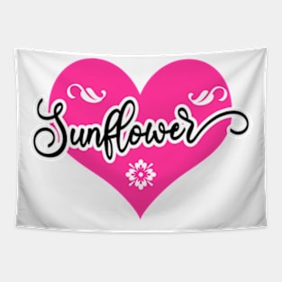 Sunflower Cute Tapestry