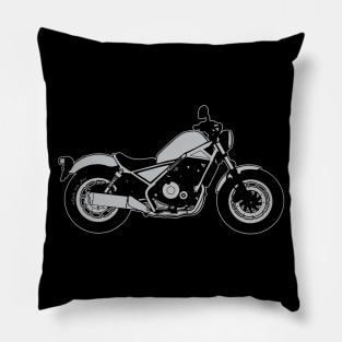 Rebel 500 lines Pillow