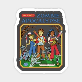 My First Zombie Apocalypse Magnet