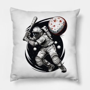 Baseball Astronaut #1 Pillow