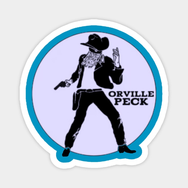 Orville in blue Magnet by Timyzoe