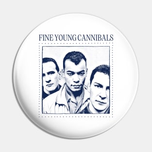 Fine Young Cannibals - Retro Fan Art Pin