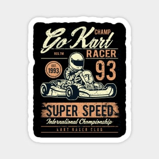 go kart Magnet