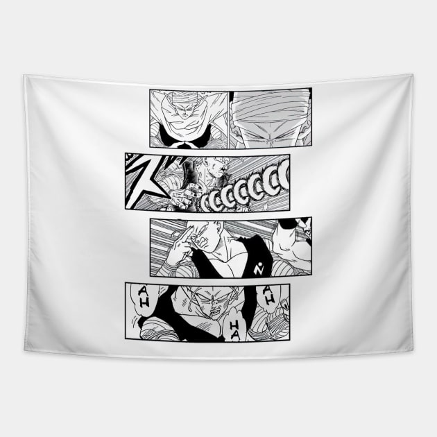 Piccolo Dragon Ball Doragon Boru Manga Panel Tapestry by AinisticGina