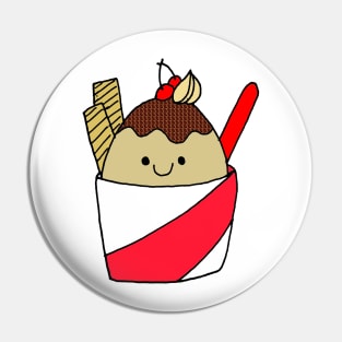 Cute Ice Cream Pin