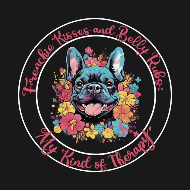 French bulldog by GreenMary Design