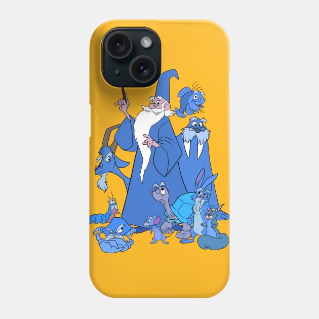 Merlin’s Menagerie Phone Case by toonbaboon