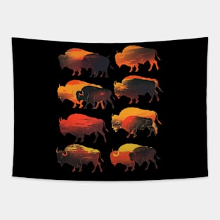 Buffalo Conservation Efforts Tapestry