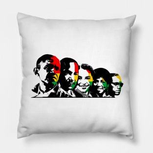 Copy of People’s pride/Black history month Africa /BLACK PRIDE Pillow