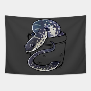 Pocket Cute Madagascar Hognose Snake Tapestry