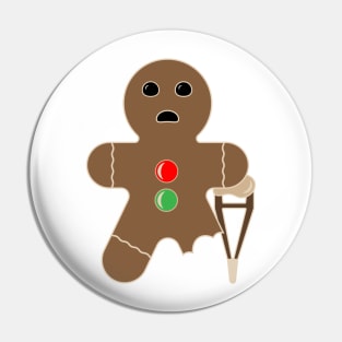 Gingerbread man Pin