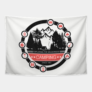 Camping Tapestry