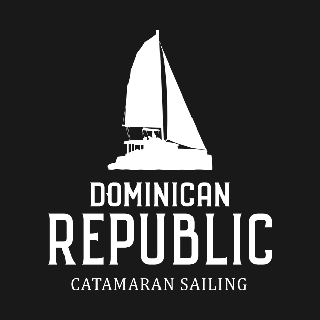 Dominican Republic Catamaran Yacht by BlueTodyArt