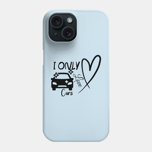 I Love My Car Design Phone Case by NICHE&NICHE