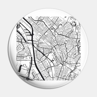 Utrecht Map City Map Poster Black and White, USA Gift Printable, Modern Map Decor for Office Home Living Room, Map Art, Map Gifts Pin