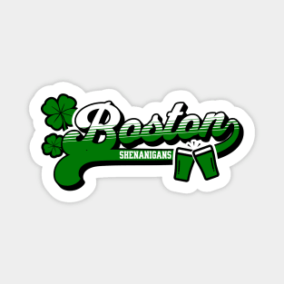 Boston Shenanigans Boston Irish St Patrick's Day Magnet