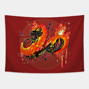 Livs Fire dragon Tapestry