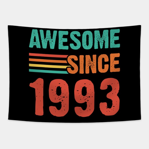 Vintage Awesome Since 1993 Tapestry by Emma