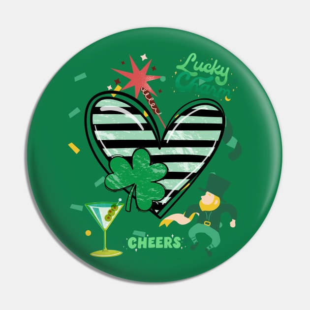 Lucky Charm Pin by Dot68Dreamz