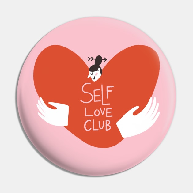 Self love club Pin by kranicz dodo