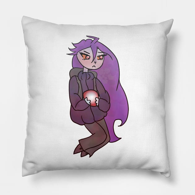 Celeste Antagonist Badeline Orb Sticker and Others Pillow by nhitori