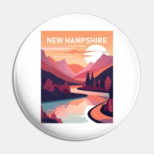 NEW HAMPSHIRE Pin