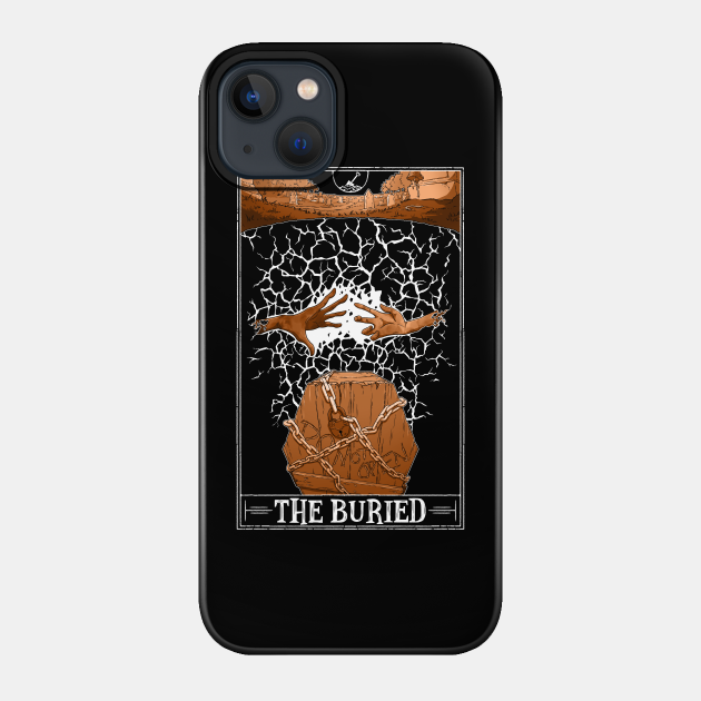 The Buried Tarotesque (Dark) - The Magnus Archives - Phone Case