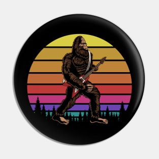 bigfoot Rockstar Pin