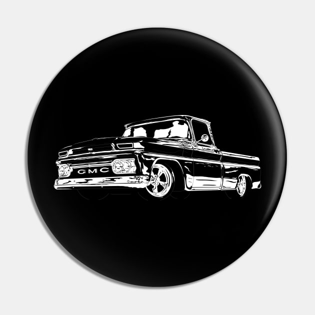 1965 GMC Pickup Pin by GrizzlyVisionStudio