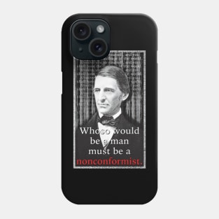 Ralph Waldo Emerson Phone Case