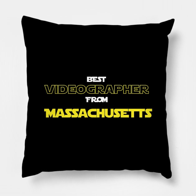 Best Videographer from Massachusetts Pillow by RackaFilm