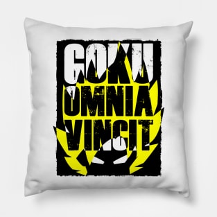 Dragon Ball funny - Goku omnia vincit Pillow