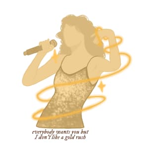 Gold rush, Taylor Inspired Evermore T-Shirt