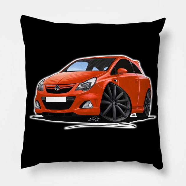 Vauxhall Corsa VXR-Nurburgring Chilli Pillow by y30man5